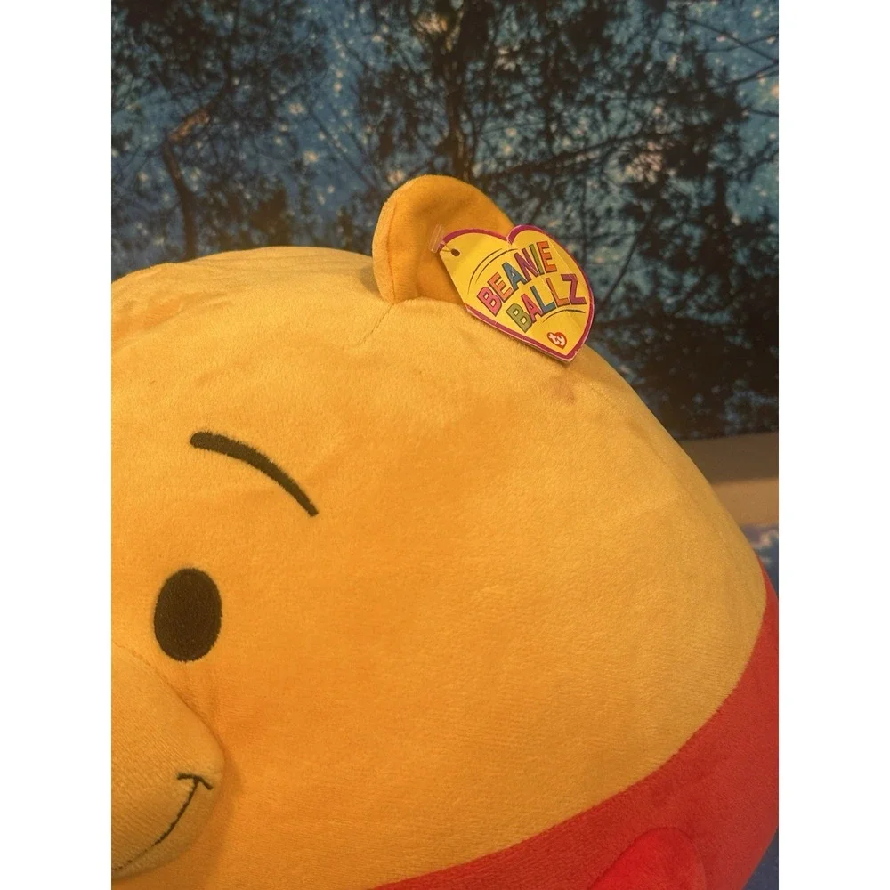 TY Beanie Balls Winnie The‎ Pooh Nwt